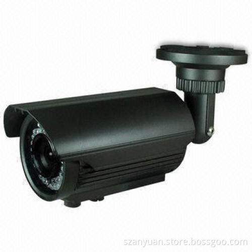Weatherproof IR Camera with Built-in Heater, 3-axis Bracket and 30m IR Night Vision Distance